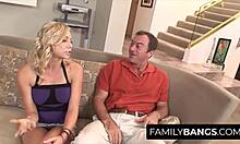 Shawna Lenee e Randy Spears em um vídeo quente de sexo em família