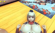 Regardez un couple Hentai animé profiter de sexe fait maison en 3D
