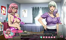 Изследвайте света на аниме порното с Futa Fix Futanari Hentai Game Play в Епизод 5