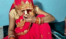Indisk brud ger en avsugning på sin bröllopsnatt