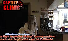 Guarda l'intero film di Ava Siren che viene trattenuta e gioca con sconosciuti nella notte - dietro le quinte