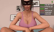 Neocenzurované 3D porno s přítelkyní a anální akcí