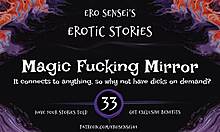 Masturbação femdom com espelho mágico e áudio erótico para mulheres